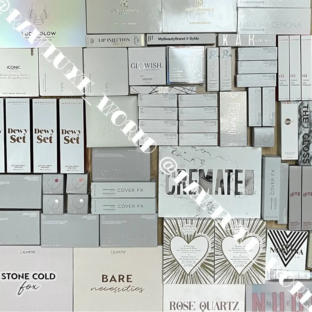 THE BIGGEST BEST HIGH END MYSTERY MAKEUP BOX 2X+ MSRP VALUE GIFTS SURPRISES BNWT - Picture 8 of 16